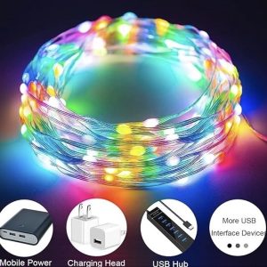 ریسه ال ای دی RGB-مدل فول کالر هوشمند بلوتوثی-10 متر-USB